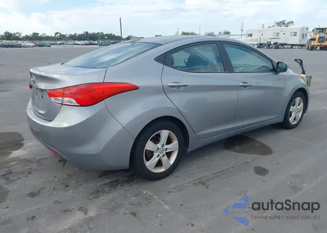 2013 Hyundai Elantra Gls из США, поврежденный, VIN KMHDH4AE7DU752154